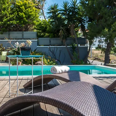 Villa Artistic Pool Private La Canea